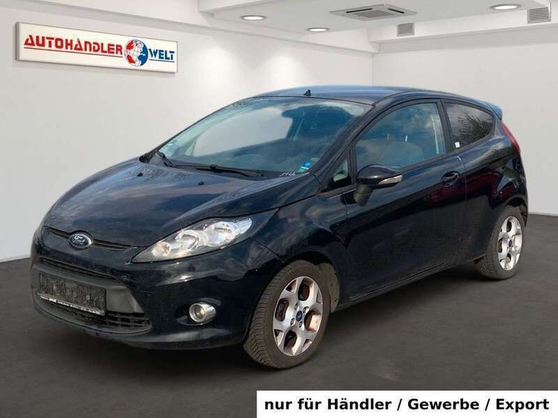 Schwarz Gebraucht 2011 Ford Fiesta Trend Kleinwagen | 2.499 € (Superpreis) - Bild 1/3