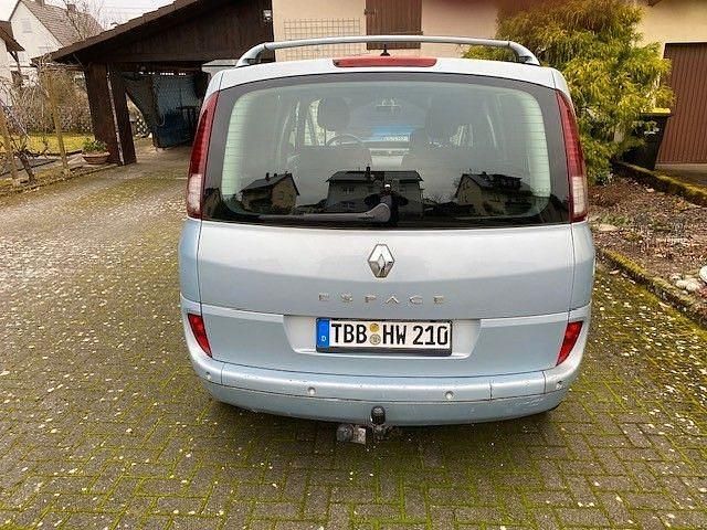Gebraucht Renault Espace 150 PS (110 kW) 2008 Blau Van / Kleinbus