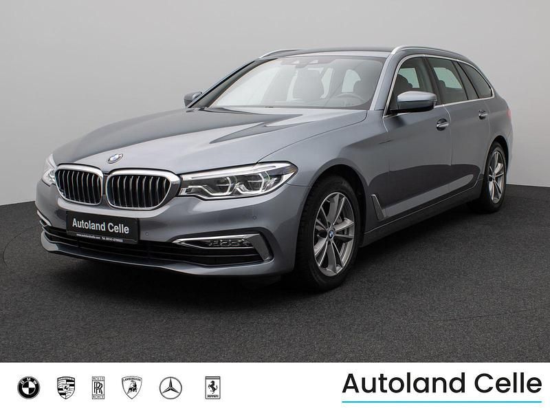 Gebraucht BMW 540 Luxury Line 340 PS (250 kW) 2018 Bluestone metallicc2yschwarz Limousine