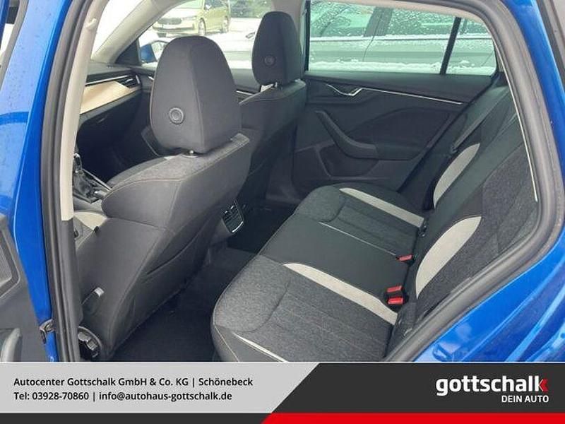 Gebraucht Skoda Scala Style 150 PS (110 kW) 2021 Blau Kleinwagen
