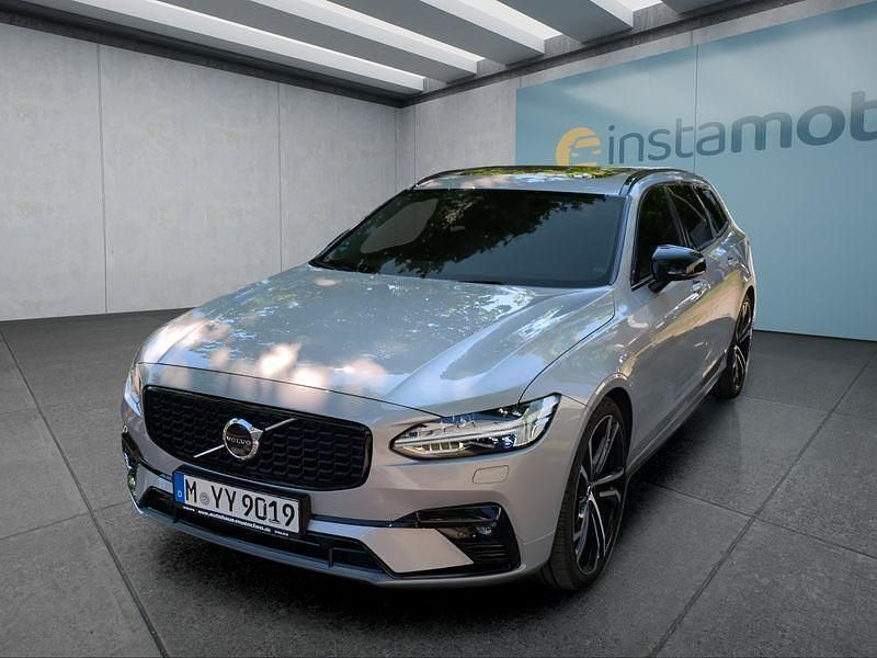 Silber Gebraucht 2022 Volvo V90 Kombi | 47.949 € (Teuer) - Bild 1/4