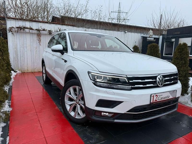 Weiß Gebraucht 2020 VW Tiguan Allspace Highline SUV | 26.990 € (Superpreis) - Bild 1/4