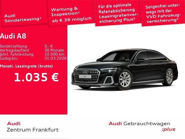 Schwarz Gebraucht 2025 Audi A8 Limousine | 86.650 € - Bild 1/3