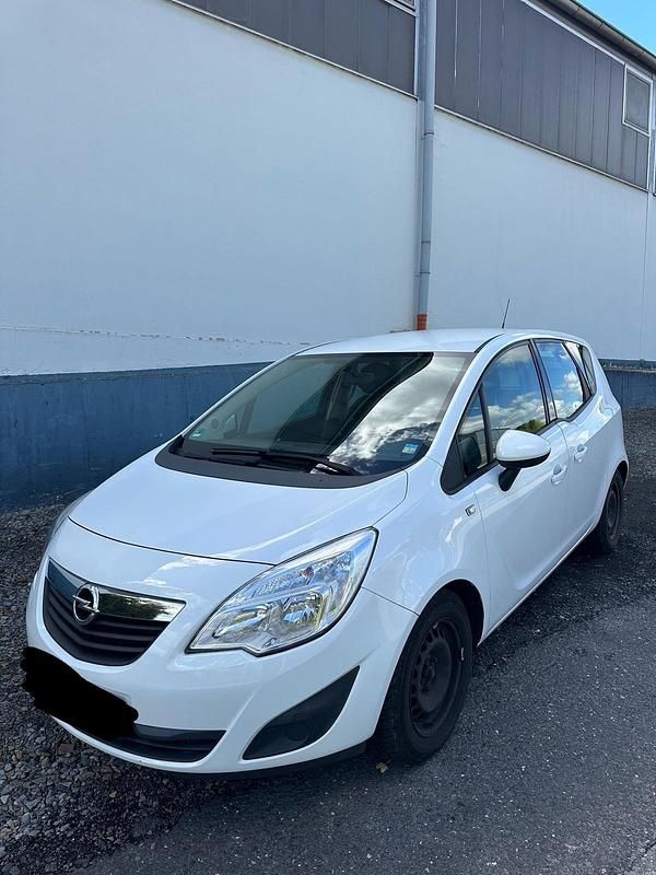 Weiß Gebraucht 2012 Opel Meriva Van / Kleinbus | 2.999 € (Superpreis) - Bild 1/4