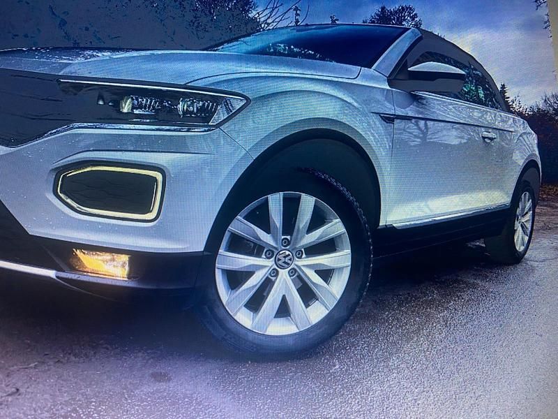 Gebraucht VW T-Roc Cabriolet 150 PS (110 kW) 2020 Weiß Cabrio