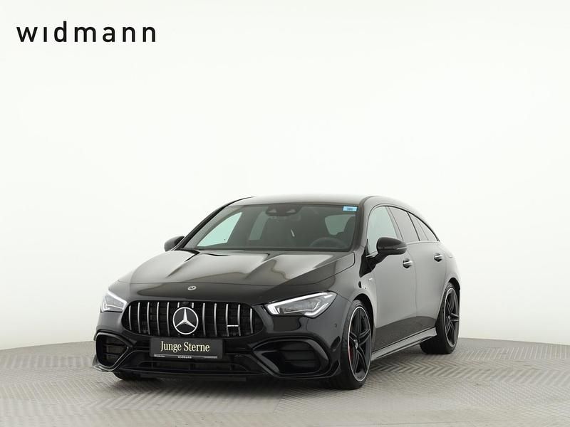 Metalliclack kosmosschwarz Gebraucht 2023 Mercedes CLA45 AMG AMG Kombi | 52.850 € (Fairer Preis) - Bild 1/4