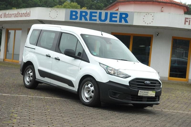 Weiss Gebraucht 2020 Ford Transit Kombi | 15.827 € (Fairer Preis) - Bild 1/4