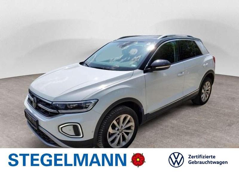 Pure white Gebraucht 2023 VW T-Roc Style SUV | 27.690 € (Fairer Preis) - Bild 1/4