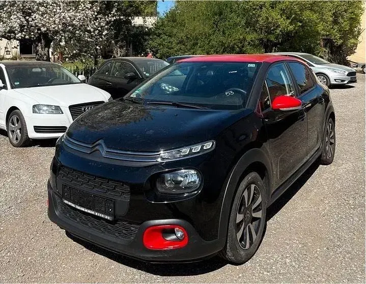 Gebraucht Citroën C3 Live 82 PS (60 kW) 2018 Schwarz Kleinwagen