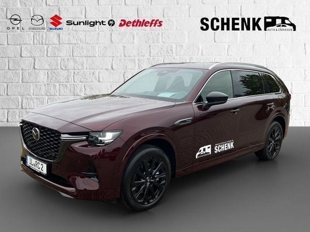 Rot Gebraucht 2025 Mazda CX-80 Homura-Line SUV | 53.590 € (Fairer Preis) - Bild 1/4