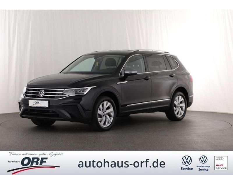 Schwarz Gebraucht 2022 VW Tiguan Allspace Life SUV | 35.750 € (Teuer) - Bild 1/4