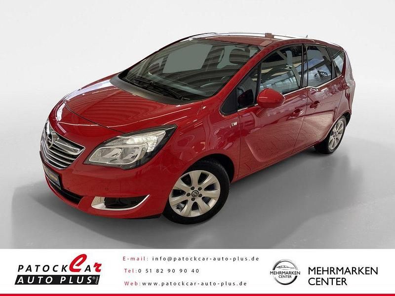 Rot Gebraucht 2016 Opel Meriva Innovation Van / Kleinbus | 9.290 € (Fairer Preis) - Bild 1/4