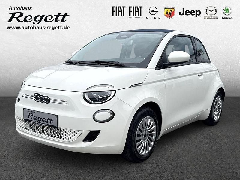 Weiß Gebraucht 2023 Fiat 500e Cabrio | 22.490 € (Guter Preis) - Bild 1/3