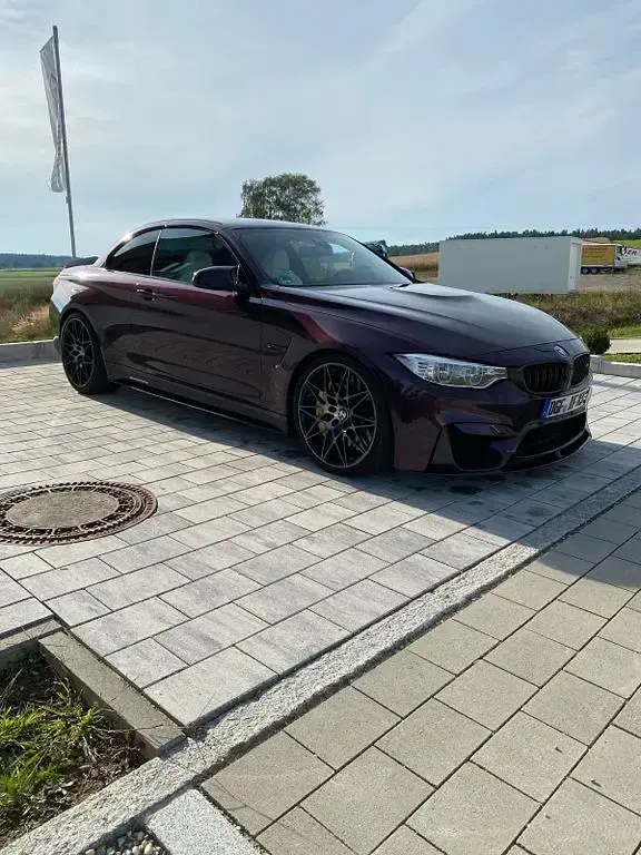 Gebraucht BMW M4 Cabriolet Performance 450 PS (330 kW) 2017 Violett Cabrio
