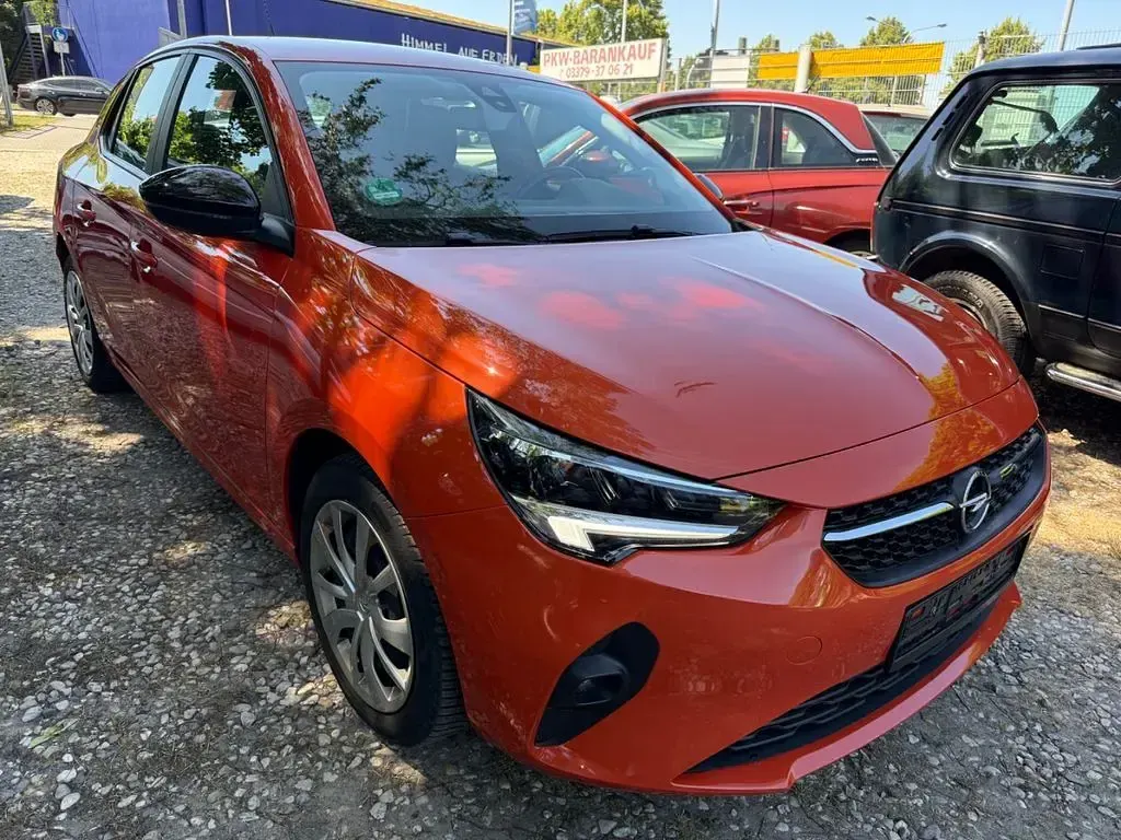 Gebraucht Opel Corsa Edition 101 PS (74 kW) 2021 Orange Kleinwagen