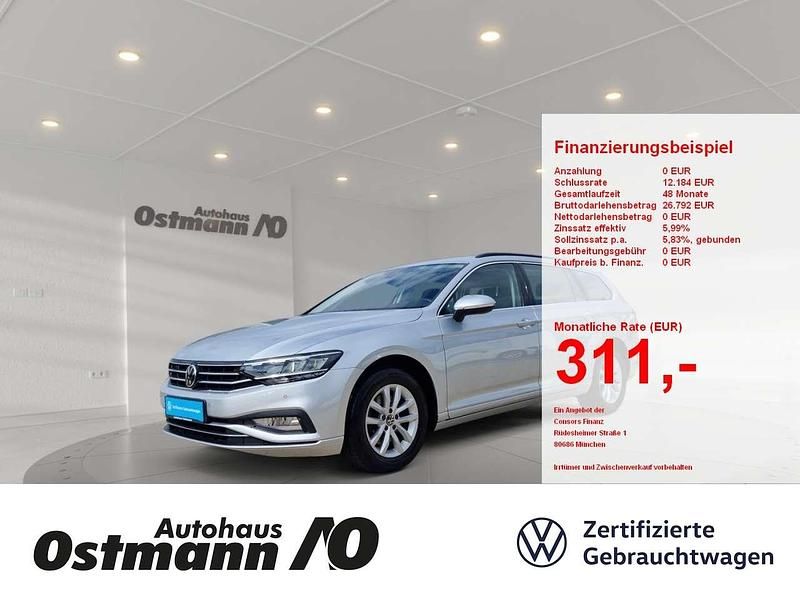 Silber Gebraucht 2022 VW Passat Business Kombi | 21.989 € (Fairer Preis) - Bild 1/4