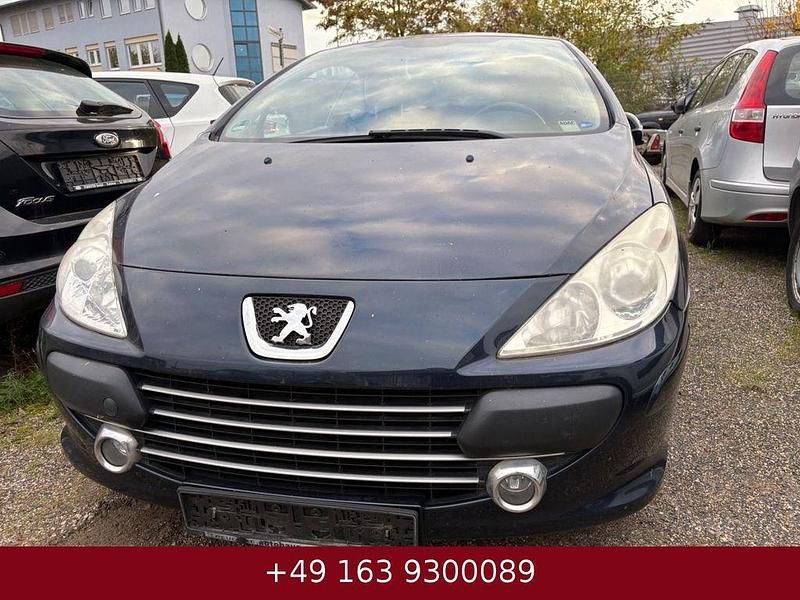 Blau Gebraucht 2007 Peugeot 307 CC Tendance Cabrio | 1.350 € (Superpreis) - Bild 1/4