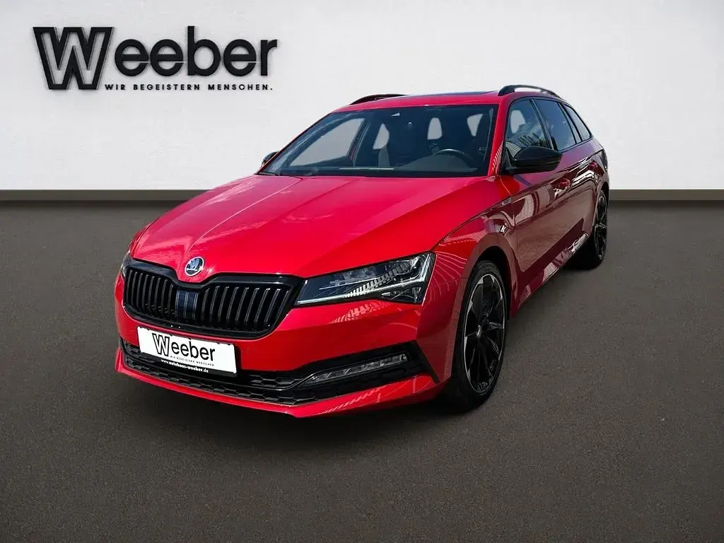Gebraucht Skoda Superb SportLine 190 PS (139 kW) 2022 Velvetrot (metallic) Kombi