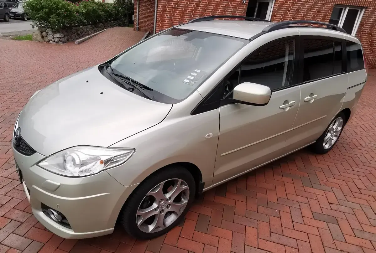 Gebraucht Mazda 5 146 PS (107 kW) 2008 Grün Van / Kleinbus