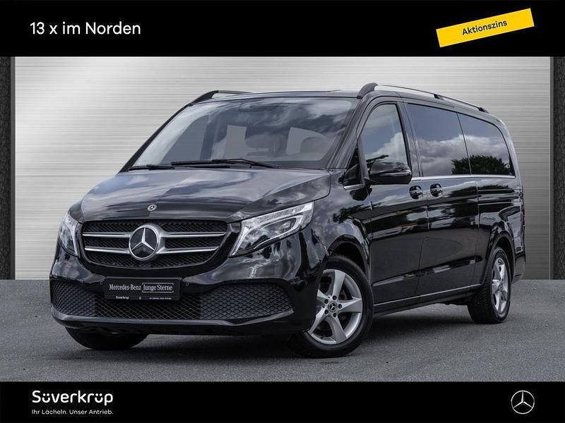 Schwarz Gebraucht 2019 Mercedes V220 Avantgarde Van / Kleinbus | 40.890 € (Fairer Preis) - Bild 1/4