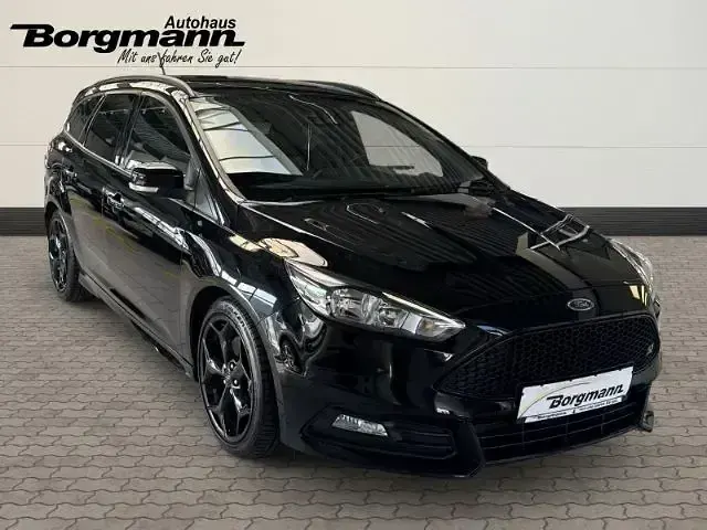 Brugt Ford Focus ST 250 HK (183 kW) 2017 Sort Stationcar