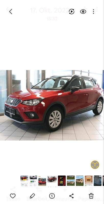 Gebraucht Seat Arona FR 110 PS (80 kW) 2022 Rot SUV