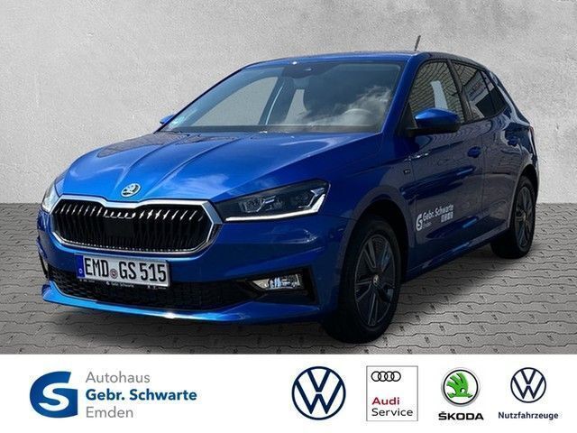 Blau Gebraucht 2024 Skoda Fabia Selection Limousine | 19.700 € (Fairer Preis) - Bild 1/4