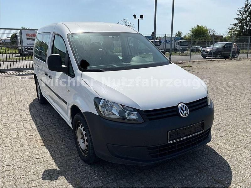 Weiß Gebraucht 2013 VW Caddy Maxi Van / Kleinbus | 5.950 € (Superpreis) - Bild 1/4