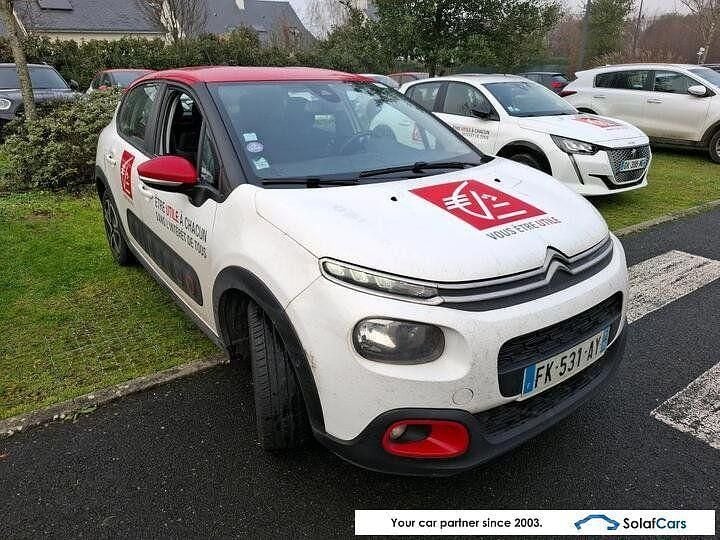 Gebraucht Citroën C3 PureTech 110 PS (80 kW) 2019 Weiß Kleinwagen