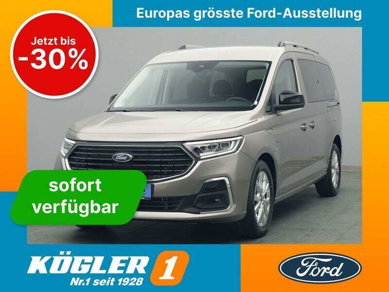 Dusky silver metallic Neu 2025 Ford Tourneo Connect Titanium Van / Kleinbus | 38.740 € (Teuer) - Bild 1/4