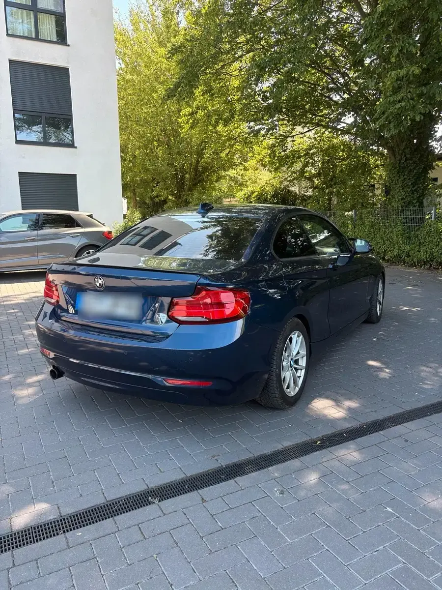 Gebraucht BMW 220 Advantage 184 PS (135 kW) 2015 Blau Coupé