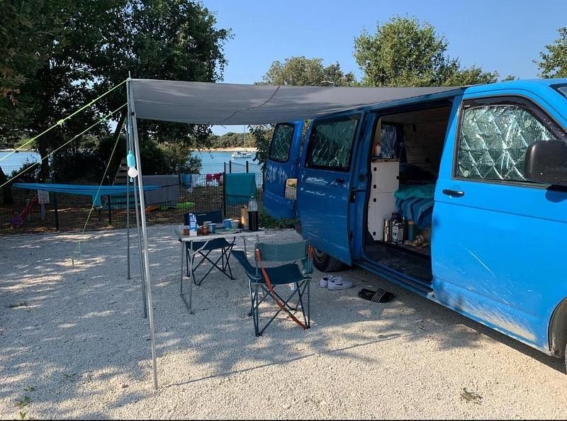 Gebraucht VW T5 131 PS (96 kW) 2006 Blau Van