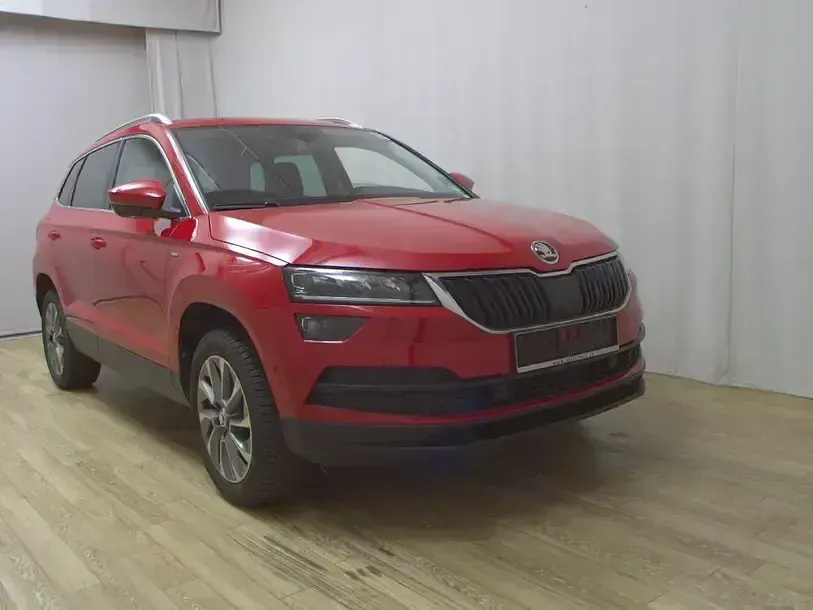 Gebraucht Skoda Karoq Clever 150 PS (110 kW) 2022 Rot SUV