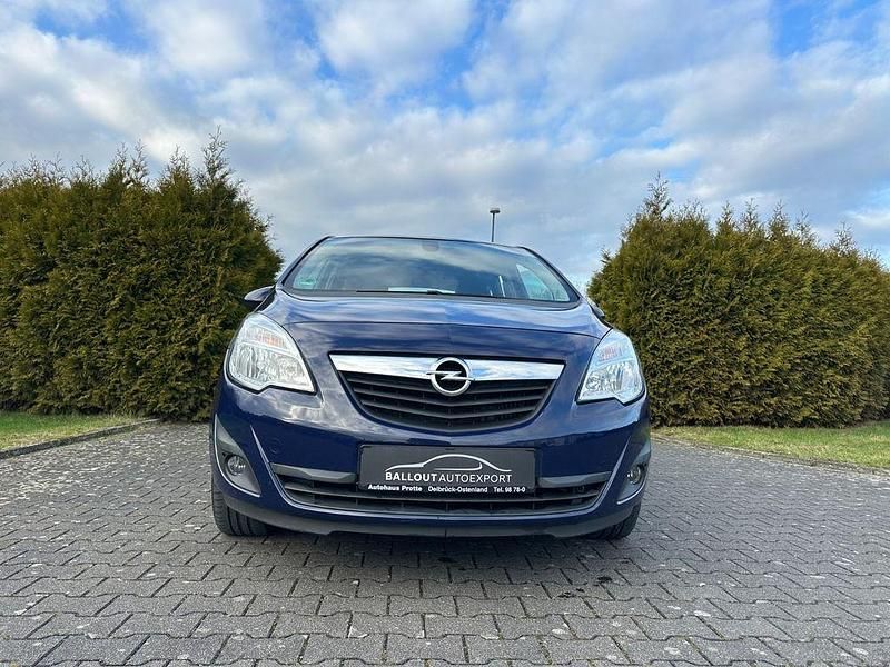 Gebraucht Opel Meriva 110 PS (80 kW) 2013 Blau Van / Kleinbus