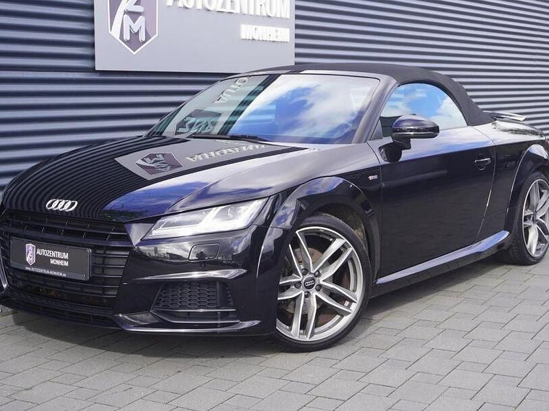 Gebraucht Audi TT Roadster S-Line 179 PS (131 kW) 2016 Mythosschwarz metallic Cabrio