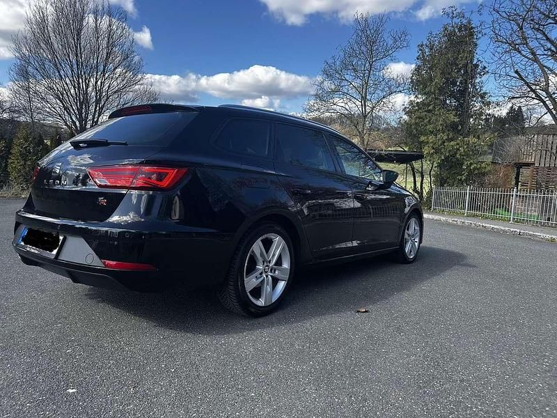 Gebraucht Seat Leon FR 125 PS (91 kW) 2018 Schwarz Kombi