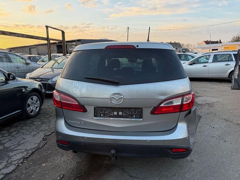 Gebraucht Mazda 5 Center-Line 116 PS (85 kW) 2011 Silber Van / Kleinbus