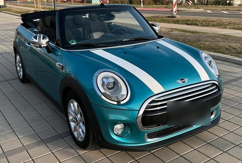 Gebraucht Mini Cooper D Cabriolet 116 PS (85 kW) 2016 Blau Cabrio