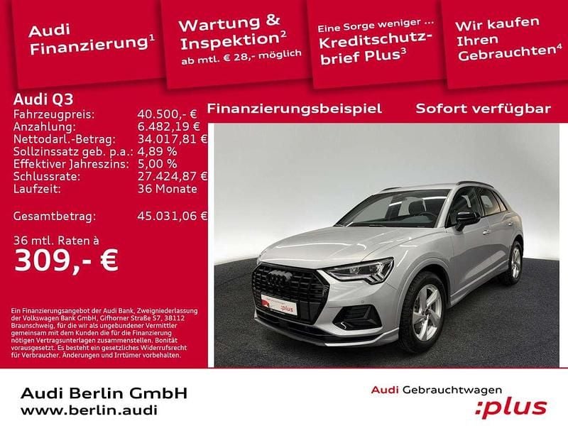 Gebraucht Audi Q3 Advanced Plus 204 PS (150 kW) 2025 Florettsilber metallic SUV