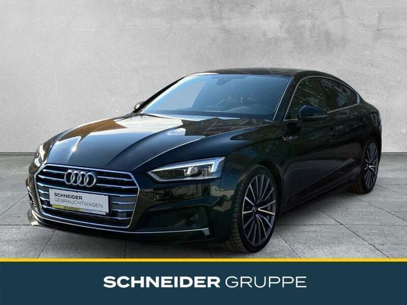 Schwarz Gebraucht 2019 Audi A5 Sportback Sport Limousine | 32.890 € (Teuer) - Bild 1/4