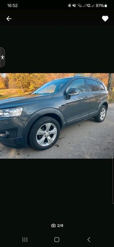 Grau Gebraucht 2012 Chevrolet Captiva SUV | 7.100 € (Fairer Preis) - Bild 1/4