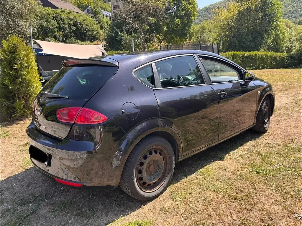 Gebraucht Seat Leon Reference 125 PS (91 kW) 2009 Schwarz Kleinwagen