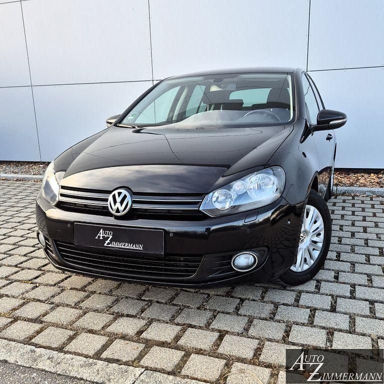 Schwarz Gebraucht 2011 VW Golf VI Team Kleinwagen | 4.200 € (Fairer Preis) - Bild 1/4