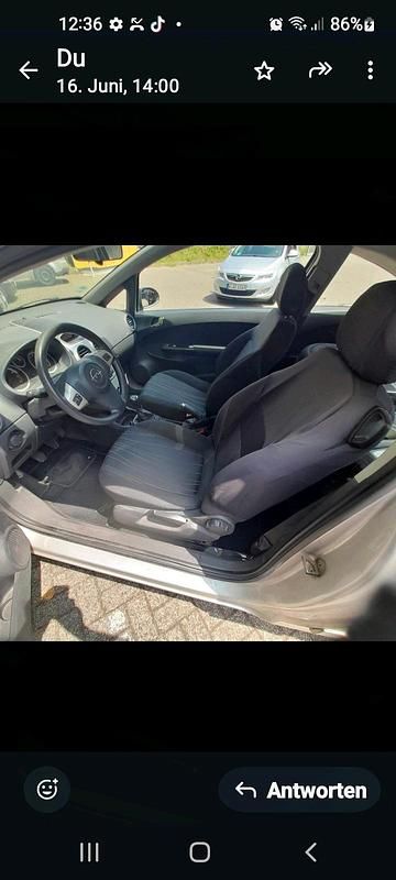 Silber Gebraucht 2006 Opel Corsa Kleinwagen | 1.750 € (Guter Preis) - Bild 1/4