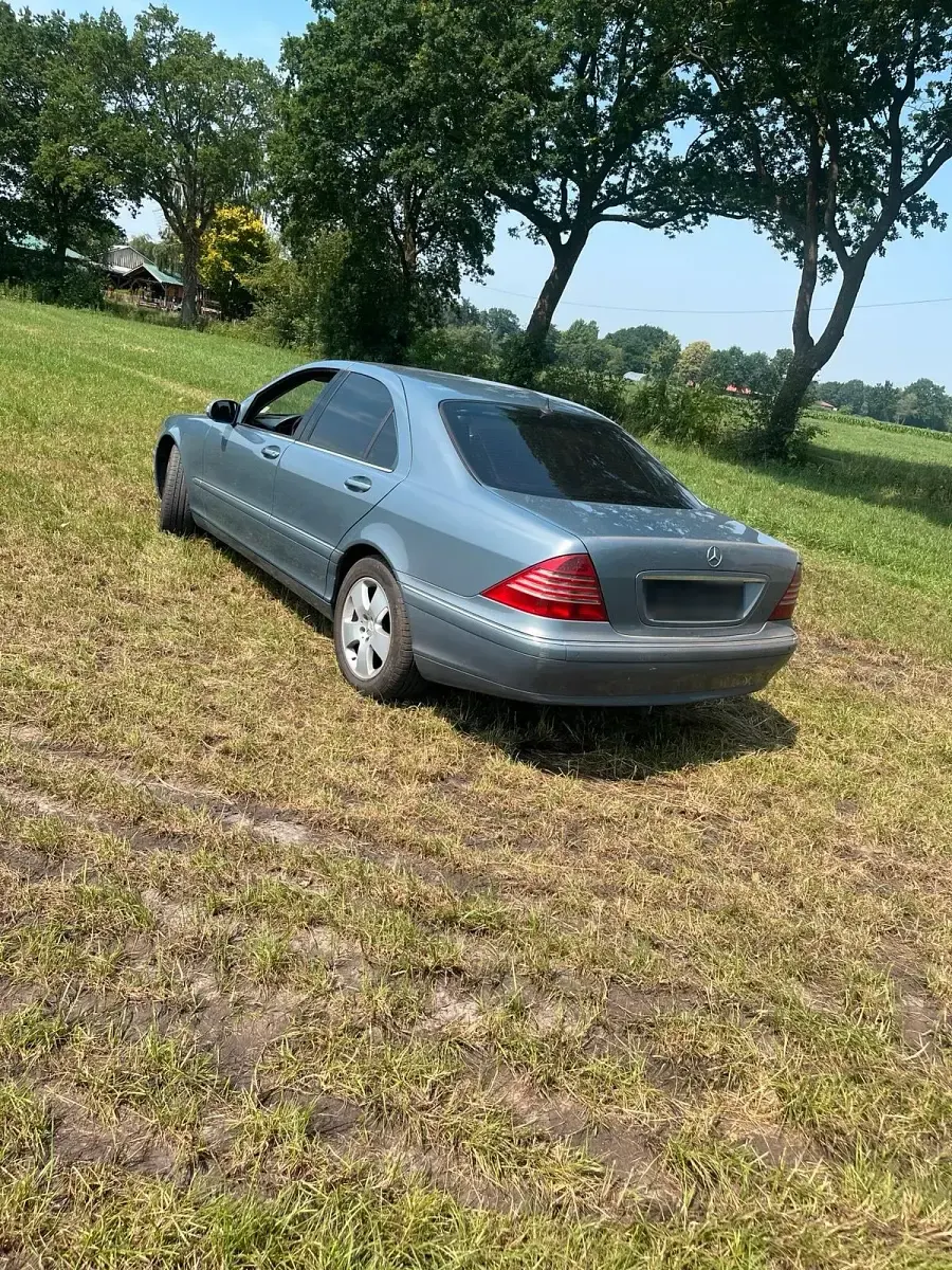 Gebraucht Mercedes S320 2004 Blau Limousine