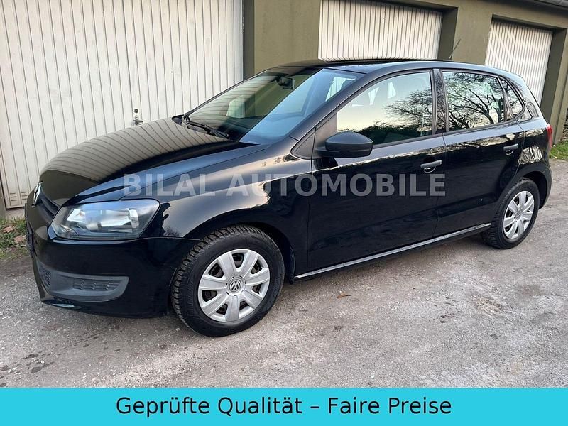 Gebraucht VW Polo Trendline 60 PS (44 kW) 2012 Schwarz Kleinwagen