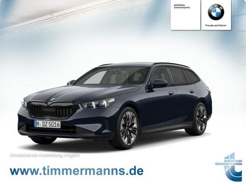 M carbonschwarz metallic (metallic) Gebraucht 2025 BMW 520 Shadowline Kombi | 48.980 € (Superpreis) - Bild 1/3