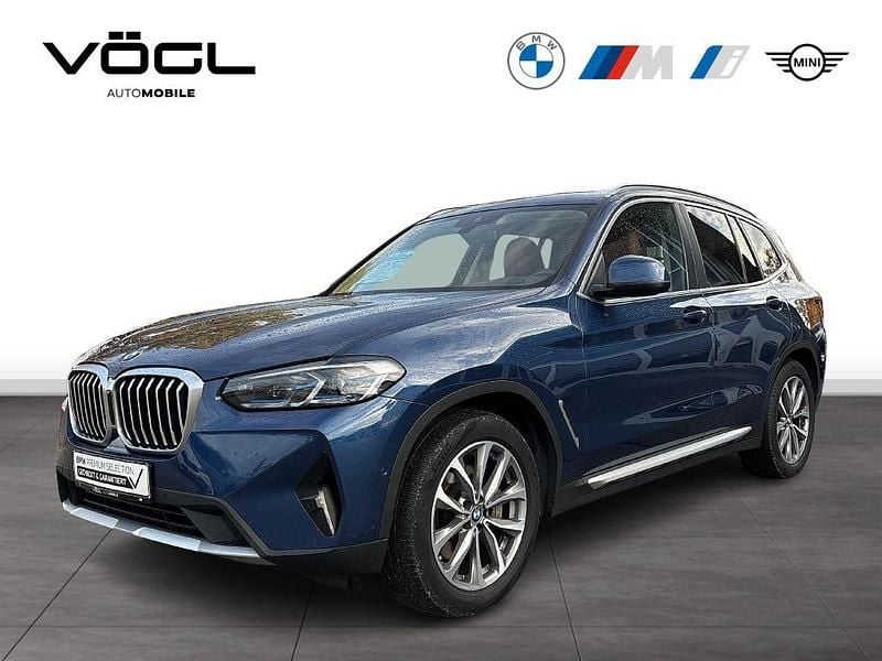 Blau Gebraucht 2021 BMW X3 Efficient Dynamics SUV | 37.950 € (Fairer Preis) - Bild 1/2