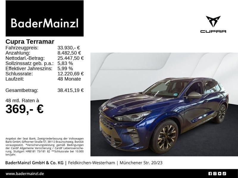 Blau Gebraucht 2025 Cupra Terramar SUV | 33.930 € (Fairer Preis) - Bild 1/3
