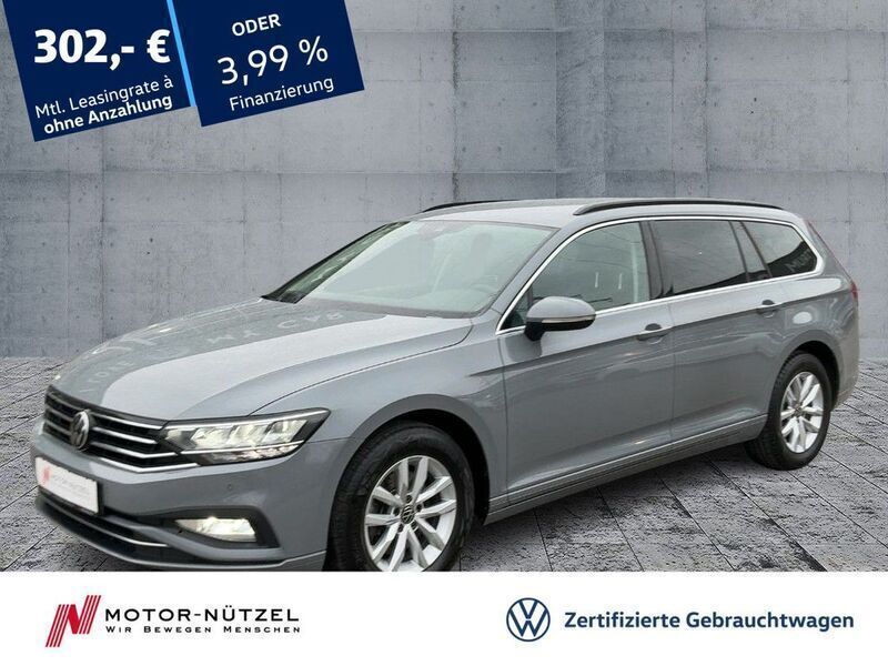 Grau Gebraucht 2022 VW Passat Business Kombi | 21.760 € (Fairer Preis) - Bild 1/4
